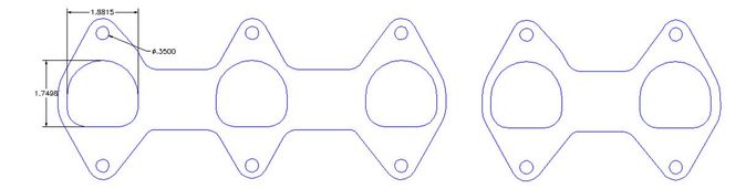 FOG-7249S, Flatout Gaskets Header Gaskets 7249S في الإمارات العربية المتحدة, دبي. Condition - new. Price 240 AED. Photo, seller contacts | AUTO.AE
