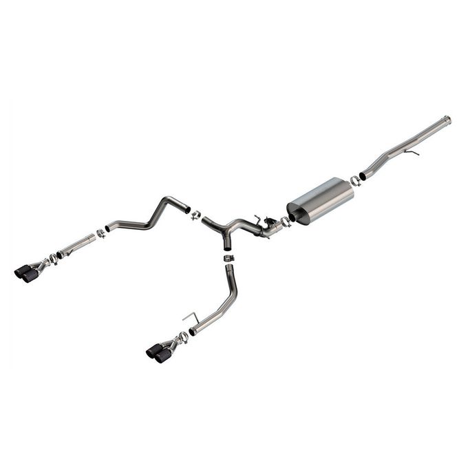140991CFBA, BORLA 140991CFBA Cat-Back Exhaust System 2.75" Touring (3.5" Carbon Fiber Tips) for CHEVROLET Silverado 1500 2024 / GMC Sierra 1500 2024 in UAE, Dubai. Condition - new. Price ⁦13,520 AED⁩. Photo, seller contacts | AUTO.AE