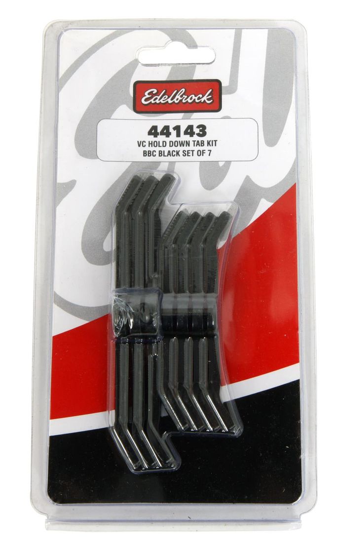 EDL-44143, Edelbrock Black Valve Cover Hold-Down Tabs 44143 في الإمارات العربية المتحدة, دبي. Condition - new. Price 100 AED. Photo, seller contacts | AUTO.AE