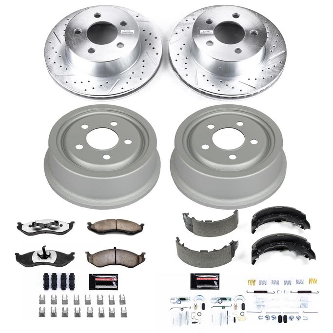 PWR-K15075DK-36, PowerStop Z36 Truck and Tow Brake Upgrade Kits for 1999-2001 CHEROKEE, 1999-2000 WRANGLER - K15075DK-36 في الإمارات العربية المتحدة, دبي. Condition - new. Price ⁦2,020 AED⁩. Photo, seller contacts | AUTO.AE