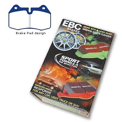 EBC-DP31032C, EBC Redstuff Ceramic Brake Pads DP31032C in UAE, Dubai. Condition - new. Price 960 AED. Photo, seller contacts | AUTO.AE