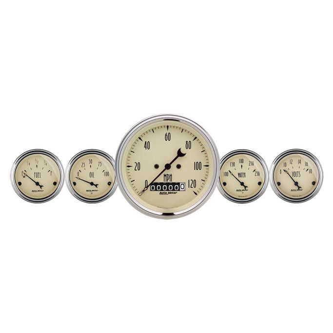 ATM-1840, AutoMeter Antique Beige Analog Gauge Kits 1840 في الإمارات العربية المتحدة, دبي. Condition - new. Price ⁦2,230 AED⁩. Photo, seller contacts | AUTO.AE