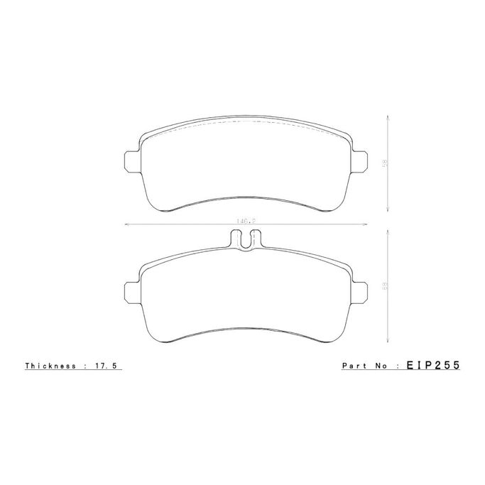 EIP255ME22, ENDLESS EIP255ME22 Rear Brake Pads ME22 for MERCEDES-BENZ S63 AMG / S65 AMG (W222) / AMG GT / AMG GT S / AMG GT R (C190) в ОАЭ, Дубай. Состояние - новое. Цена ⁦1 130 AED⁩. Фото, контакты продавца | AUTO.AE
