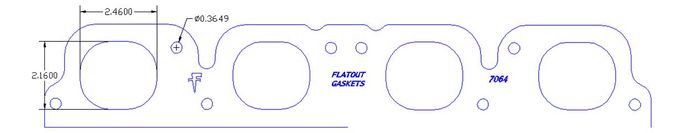 FOG-7064S, Flatout Gaskets Header Gaskets 7064S في الإمارات العربية المتحدة, دبي. Condition - new. Price 240 AED. Photo, seller contacts | AUTO.AE
