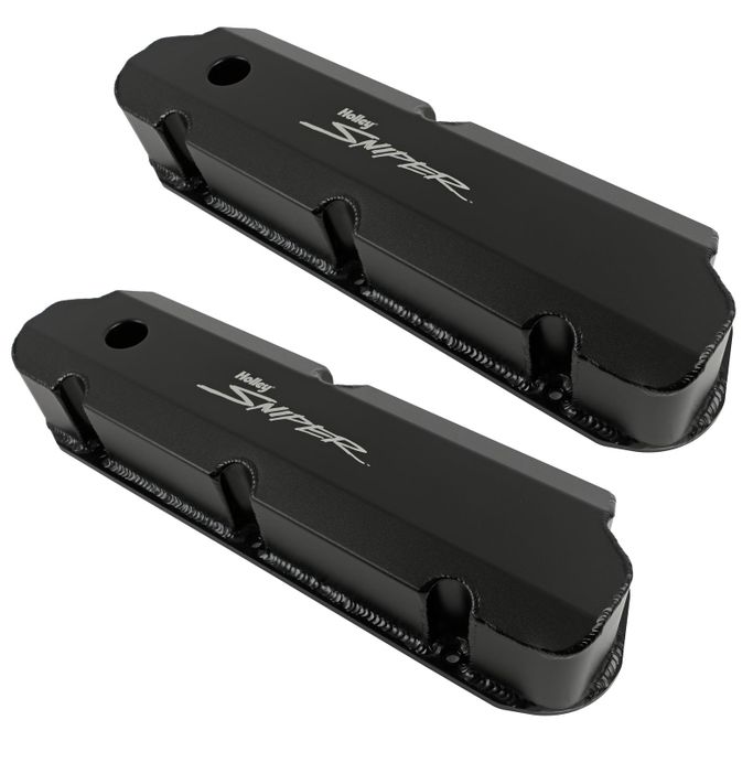 SNE-890011B, Holley Sniper Fabricated Aluminum Valve Covers 890011B in UAE, Dubai. Condition - new. Price ⁦1,150 AED⁩. Photo, seller contacts | AUTO.AE