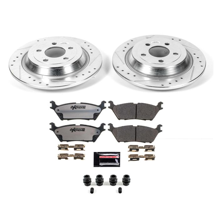 PWR-K6814-36, PowerStop Z36 Truck and Tow Brake Upgrade Kits for 2015-2017 F-150 - K6814-36 в ОАЭ, Дубай. Состояние - новое. Цена 1 240 AED. Фото, контакты продавца | AUTO.AE