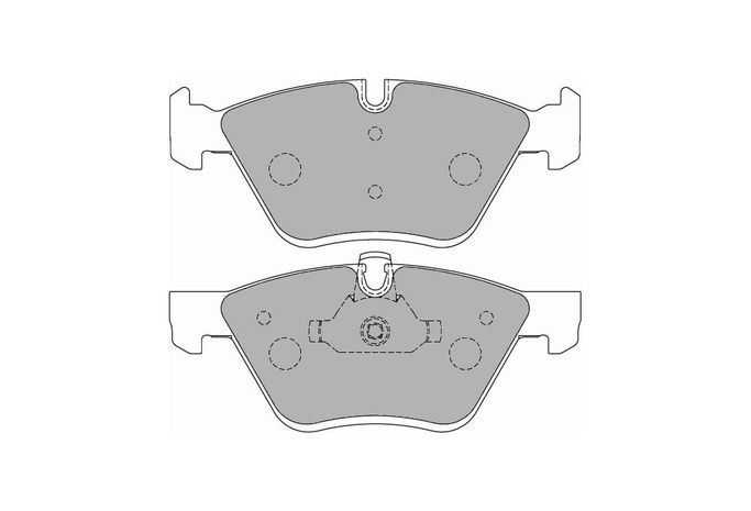 FCP1773H, FERODO FCP1773H Front Brake Pads DS2500 for BMW 3-Series (E90 / E92) / 5-Series (E60 / E61) في الإمارات العربية المتحدة, دبي. Condition - new. Price ⁦1,220 AED⁩. Photo, seller contacts | AUTO.AE