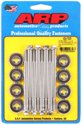 434-7505, ARP 434-7505 Valve Cover Bolt Kit for Chevrolet LS Gen III/IV. with 0.750 thick spacer. hex. ARP Stainless في الإمارات العربية المتحدة, دبي. Condition - new. Price ⁦390 AED⁩. Photo, seller contacts | AUTO.AE