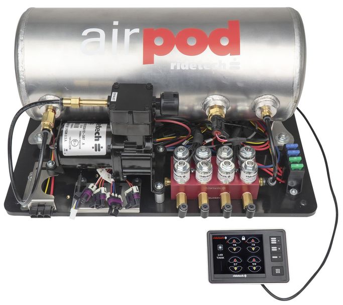 ART-30514000, Ridetech Ridepro E5 Air Ride Suspension Control Airpod Single Compressor Systems 30514000 في الإمارات العربية المتحدة, دبي. Condition - new. Price 12,490 AED. Photo, seller contacts | AUTO.AE