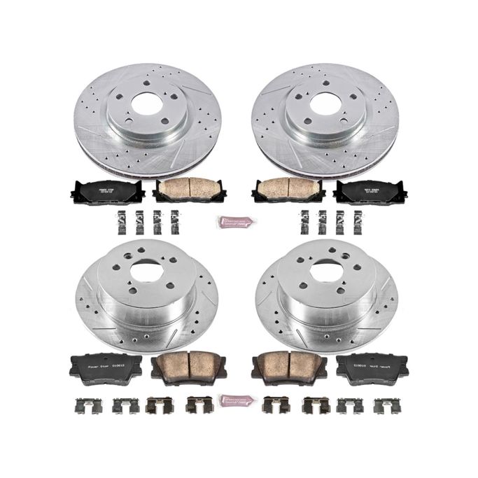 PWR-K2822, PowerStop Z23 Evolution Sport Brake Upgrade Kits for 2008-2012 AVALON, 2007-2011 CAMRY, 2007-2012 ES350 - K2822 في الإمارات العربية المتحدة, دبي. Condition - new. Price ⁦1,730 AED⁩. Photo, seller contacts | AUTO.AE