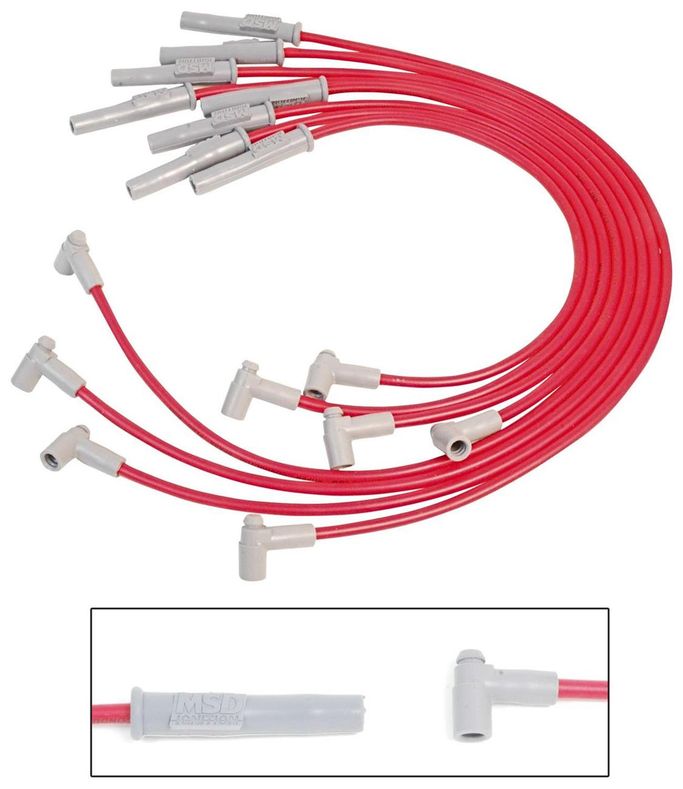 MSD-32239, MSD 8.5mm Super Conductor Spark Plug Wire Sets for 1993-1998 CHEROKEE, GRAND CHEROKEE, WRANGLER - 32239 in UAE, Dubai. Condition - new. Price 860 AED. Photo, seller contacts | AUTO.AE
