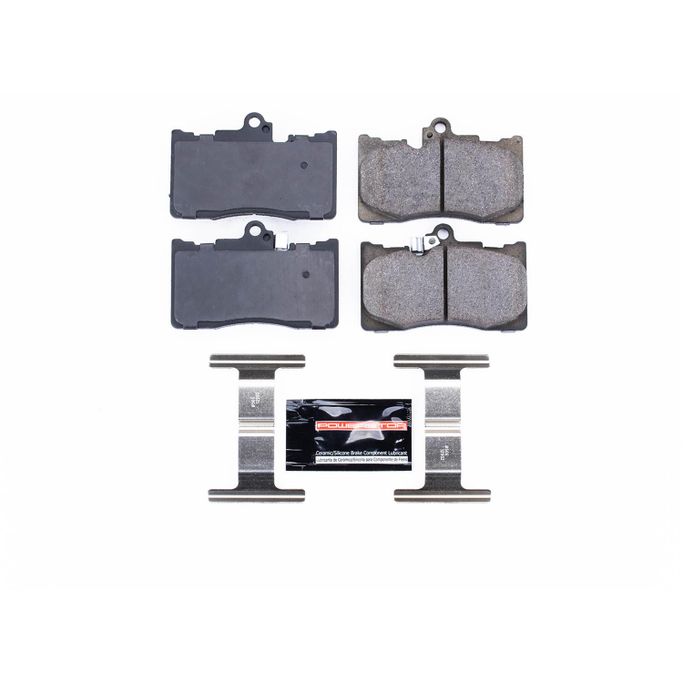 PWR-Z23-1118, PowerStop Z23 Evolution Sport Brake Pads and Hardware Kits Z23-1118 в ОАЭ, Дубай. Состояние - новое. Цена 280 AED. Фото, контакты продавца | AUTO.AE