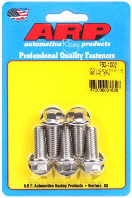762-1002, ARP 762-1002 Metric Thread Bolt Kit M10 x 1.50 x 25mm hex SS bolts في الإمارات العربية المتحدة, دبي. Condition - new. Price 230 AED. Photo, seller contacts | AUTO.AE