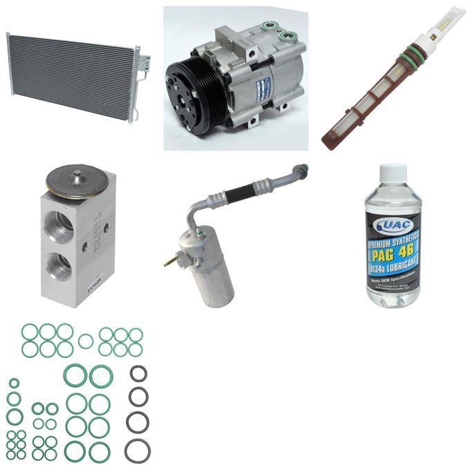 UAC-KT5262A, Universal Air Conditioner Compressor Kits for 1998-2001 NAVIGATOR - KT 5262A in UAE, Dubai. Condition - new. Price 1,270 AED. Photo, seller contacts | AUTO.AE