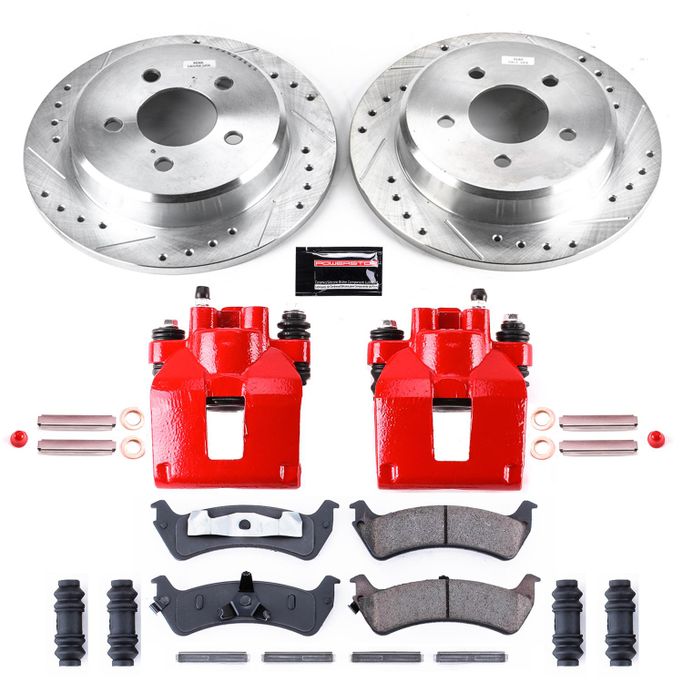 PWR-KC1858, PowerStop Z23 Evolution Sport Brake Upgrade Kits with Calipers KC1858 in UAE, Dubai. Condition - new. Price 1,350 AED. Photo, seller contacts | AUTO.AE