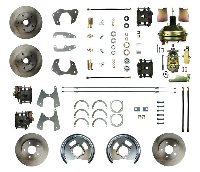 RSD-FSC654DCC, The Right Stuff 4-Wheel Disc Brake Conversion Kits for 1965-1968 BEL AIR, BISCAYNE, IMPALA - FSC654DCC in UAE, Dubai. Condition - new. Price 5,280 AED. Photo, seller contacts | AUTO.AE