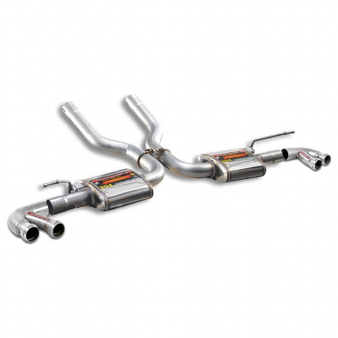 245734, SUPERSPRINT 245734 Rear Exhaust for PORSCHE Cayenne S (958.1) في الإمارات العربية المتحدة, دبي. Condition - new. Price ⁦15,650 AED⁩. Photo, seller contacts | AUTO.AE