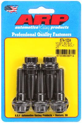 674-1004, ARP 674-1004 Metric Thread Bolt Kit M12 x 1.50 x 40 12pt black oxide bolts в ОАЭ, Дубай. Состояние - новое. Цена 230 AED. Фото, контакты продавца | AUTO.AE
