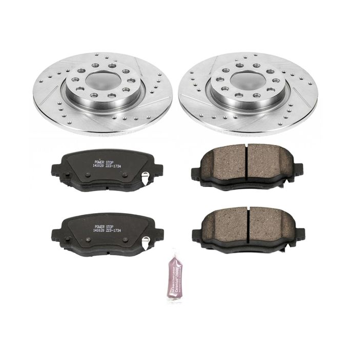 PWR-K6543, PowerStop Z23 Evolution Sport Brake Upgrade Kits for 2015-2017 200, 2014-2022 CHEROKEE - K6543 في الإمارات العربية المتحدة, دبي. Condition - new. Price ⁦680 AED⁩. Photo, seller contacts | AUTO.AE