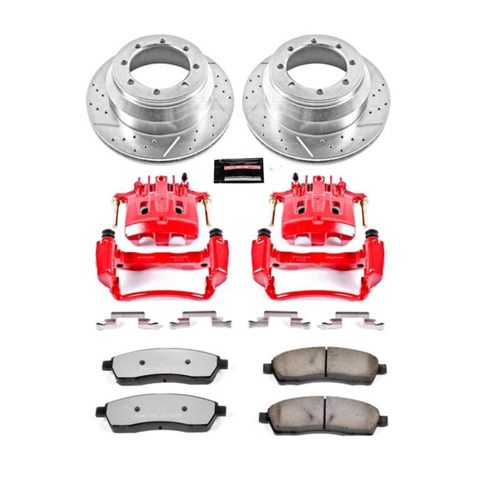 PWR-KC1889A-36, PowerStop Z36 Truck and Tow Brake Upgrade Kits with Calipers for 2000-2004 F-350 SUPER DUTY - KC1889A-36 في الإمارات العربية المتحدة, دبي. Condition - new. Price ⁦2,970 AED⁩. Photo, seller contacts | AUTO.AE