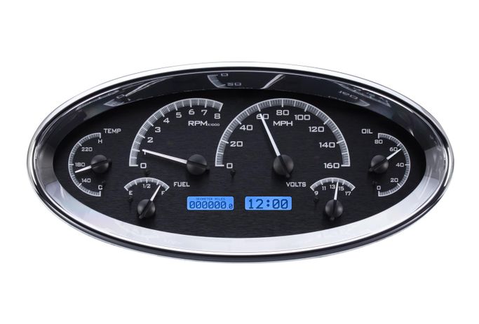 DAK-VHX1017KB, Dakota Digital VHX Series Elliptical Analog Gauge Kits VHX-1017-K-B في الإمارات العربية المتحدة, دبي. Condition - new. Price ⁦4,520 AED⁩. Photo, seller contacts | AUTO.AE