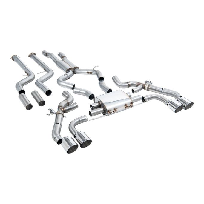SSXBM1262, MILLTEK SSXBM1262 Cat-Back Exhaust, 3.15" (Polished GT-115 Trims) for BMW X3M (G01) / X4M (G02) в ОАЭ, Дубай. Состояние - новое. Цена ⁦25 480 AED⁩. Фото, контакты продавца | AUTO.AE