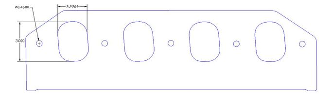 FOG-8487-2, Flatout Gaskets Intake Gaskets 8487.2 في الإمارات العربية المتحدة, دبي. Condition - new. Price 280 AED. Photo, seller contacts | AUTO.AE