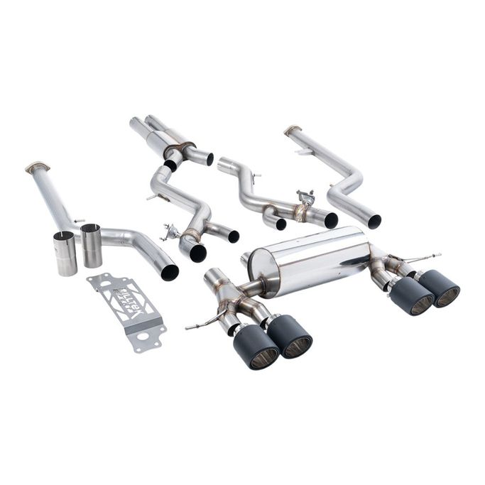 SSXBM1290, MILLTEK SSXBM1290 Cat-Back Exhaust, 3" (Carbon JET-115 Trims) for BMW M2 (G87) OPF/GPF в ОАЭ, Дубай. Состояние - новое. Цена ⁦26 340 AED⁩. Фото, контакты продавца | AUTO.AE