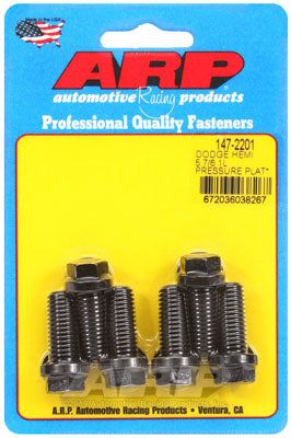 147-2201, ARP 147-2201 Pressure Plate (Clutch Cover) Bolt Kit for CHRYSLER/DODGE 5.7 & 6.1L Hemi V8. hex in UAE, Dubai. Condition - new. Price ⁦230 AED⁩. Photo, seller contacts | AUTO.AE