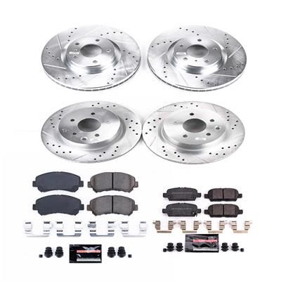 PWR-K8059, PowerStop Z23 Evolution Sport Brake Upgrade Kits for 2016-2023 MAXIMA - K8059 в ОАЭ, Дубай. Состояние - новое. Цена 1 900 AED. Фото, контакты продавца | AUTO.AE