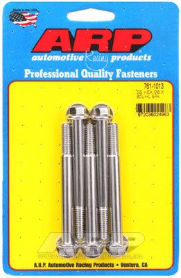 761-1013, ARP 761-1013 Metric Thread Bolt Kit M8 x 1.25 x 80mm hex SS bolts في الإمارات العربية المتحدة, دبي. Condition - new. Price 260 AED. Photo, seller contacts | AUTO.AE