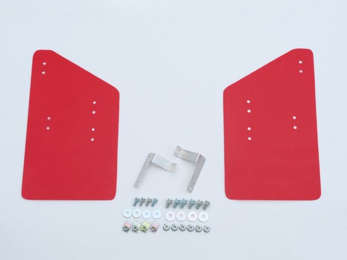 918 851 RR, CUSCO 918 851 RR Mud Flaps Rear (red) for TOYOTA Hiace (GDH201V) 2004- في الإمارات العربية المتحدة, دبي. Condition - new. Price ⁦990 AED⁩. Photo, seller contacts | AUTO.AE