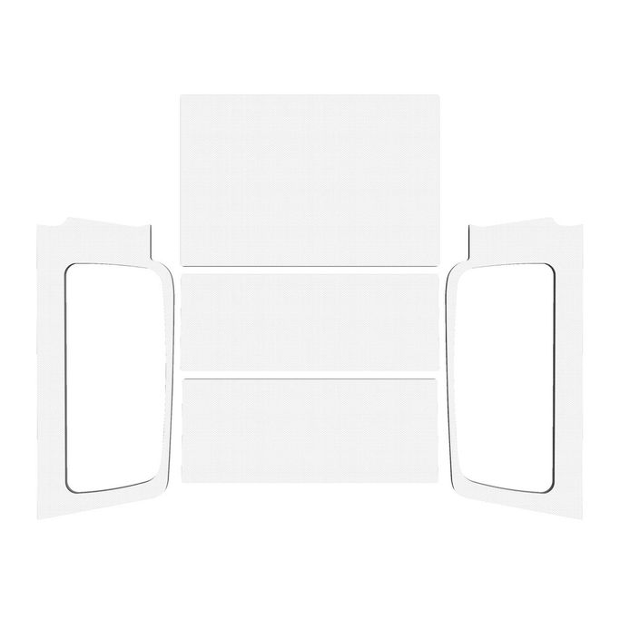 50602, DEI 50602 White Original Finish Complete Kit for JEEP Wrangler LJ 2004-2006 в ОАЭ, Дубай. Состояние - новое. Цена 2 150 AED. Фото, контакты продавца | AUTO.AE