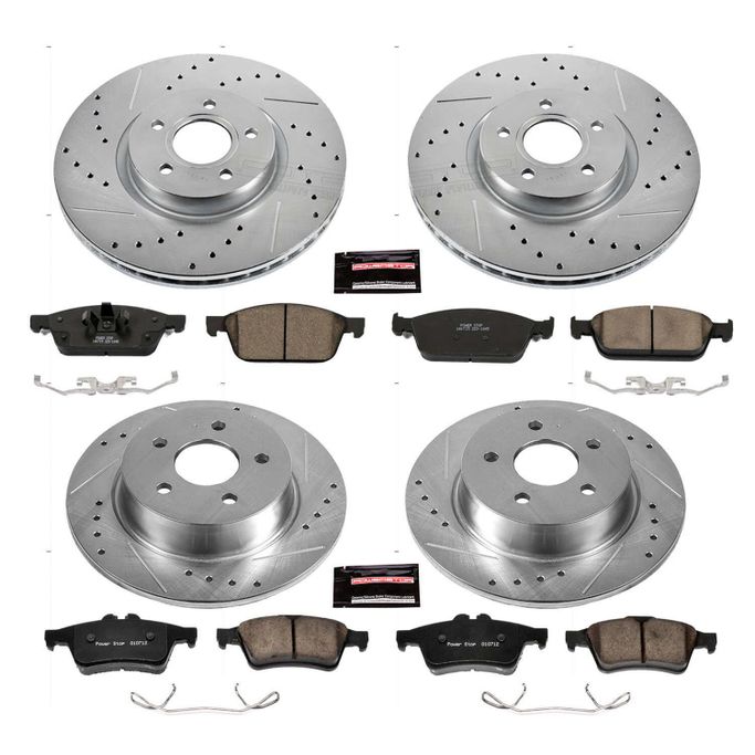 PWR-K6478, PowerStop Z23 Evolution Sport Brake Upgrade Kits for 2013-2016 ESCAPE, 2014-2018 TRANSIT CONNECT - K6478 in UAE, Dubai. Condition - new. Price 1,730 AED. Photo, seller contacts | AUTO.AE
