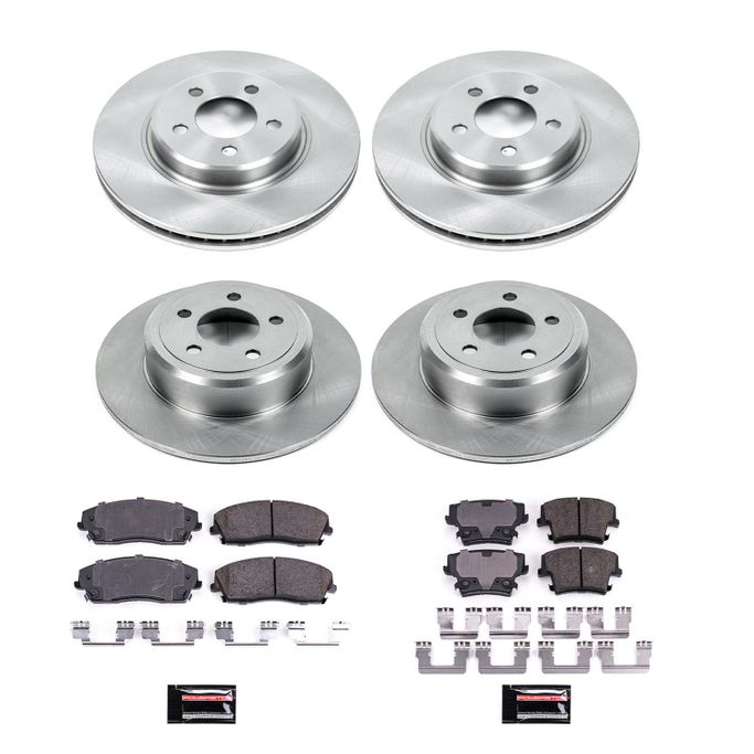 PWR-KOE1715, PowerStop Z17 Evolution Plus Stock Replacement Brake Kits KOE1715 in UAE, Dubai. Condition - new. Price 1,410 AED. Photo, seller contacts | AUTO.AE