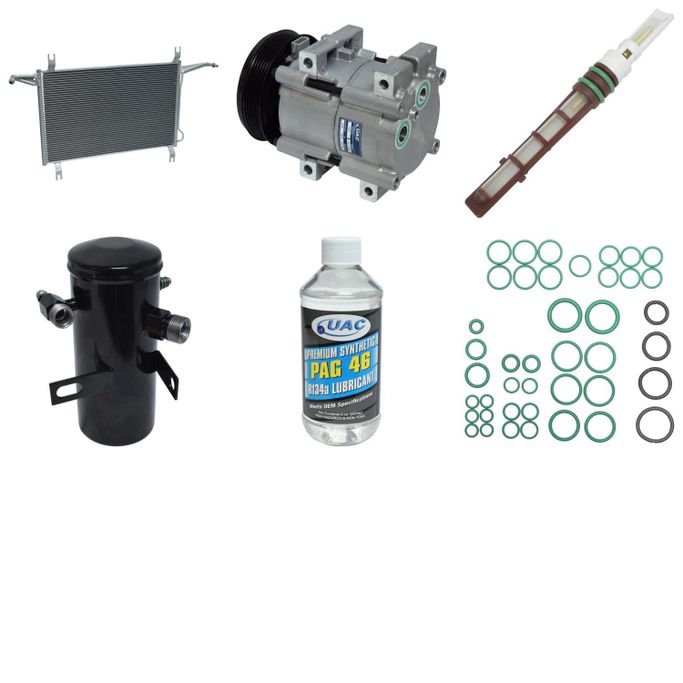 UAC-KT1272A, Universal Air Conditioner Compressor Kits for 1994-1995 BRONCO, 1994-1996 F-150, 1992-1994 F-59 COMMERCIAL STRIPPED CHASSIS - KT 1272A in UAE, Dubai. Condition - new. Price ⁦1,520 AED⁩. Photo, seller contacts | AUTO.AE