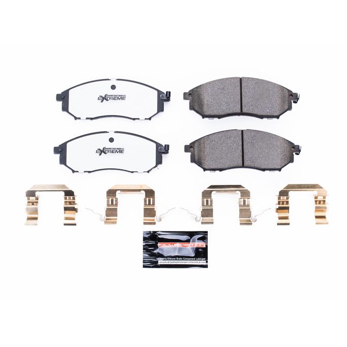 PWR-Z26-888, PowerStop Z26 Street Warrior Brake Pads and Hardware Kits Z26-888 в ОАЭ, Дубай. Состояние - новое. Цена ⁦300 AED⁩. Фото, контакты продавца | AUTO.AE