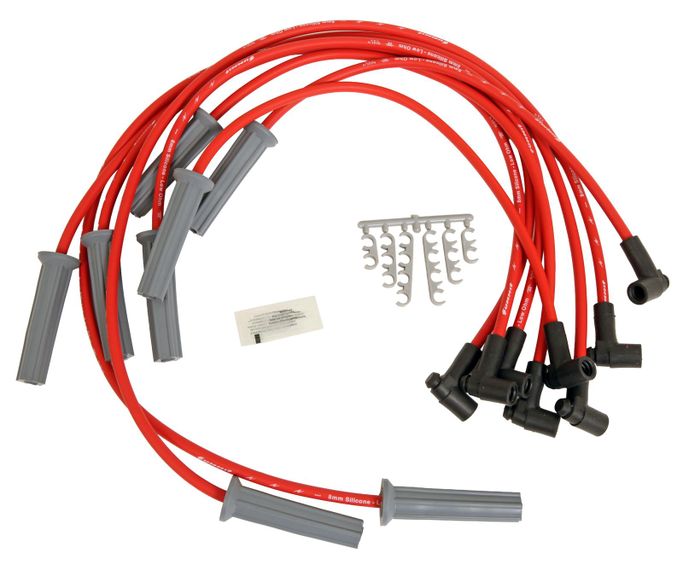 SUM-868831R, Summit Racing™ Street / Strip Series 8mm 300 Ohm Ignition Wires SUM-868831R в ОАЭ, Дубай. Состояние - новое. Цена ⁦330 AED⁩. Фото, контакты продавца | AUTO.AE