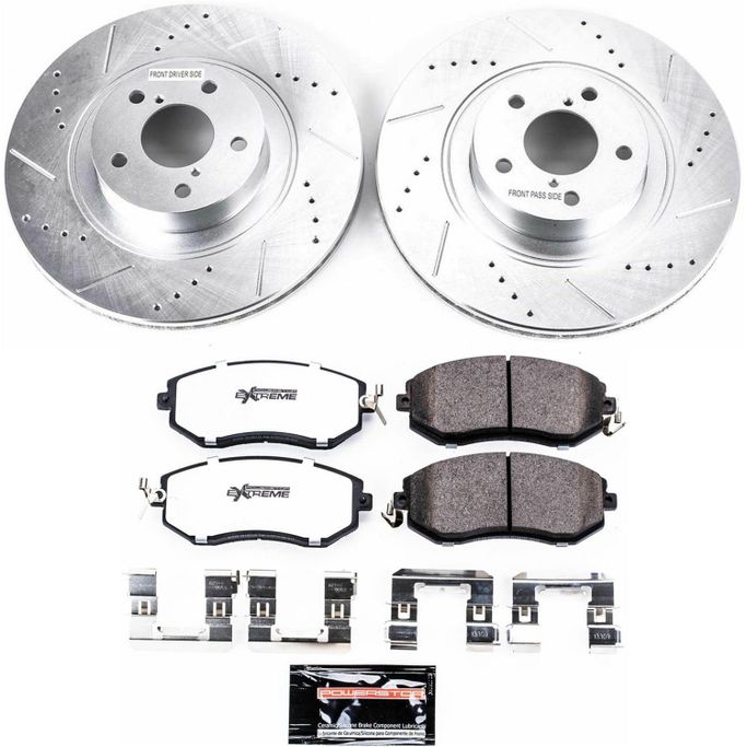 PWR-K6082-26, PowerStop Z26 Street Warrior Brake Upgrade Kits K6082-26 في الإمارات العربية المتحدة, دبي. Condition - new. Price ⁦1,250 AED⁩. Photo, seller contacts | AUTO.AE