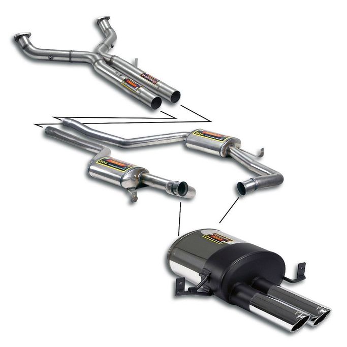 242970, SUPERSPRINT 242970 Exhaust System for PORSCHE 928 in UAE, Dubai. Condition - new. Price 16,860 AED. Photo, seller contacts | AUTO.AE