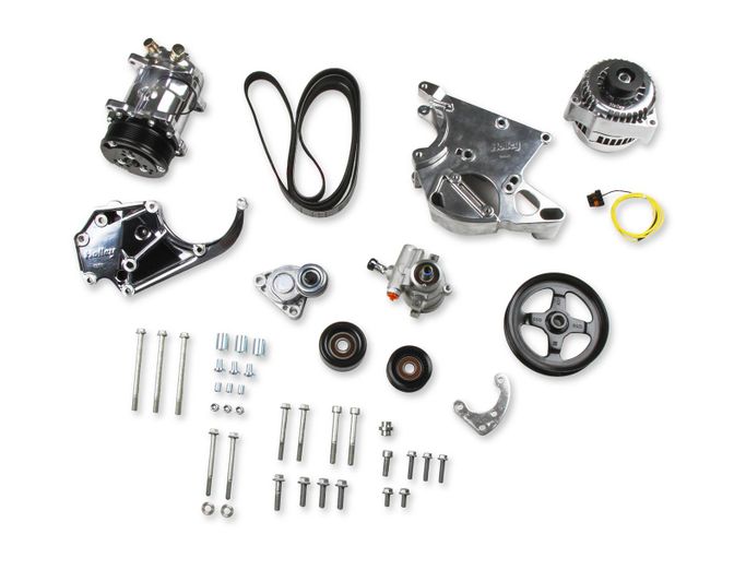 HLY-20-137P, Holley LS Engine Swap Accessory Drive Systems 20-137P в ОАЭ, Дубай. Состояние - новое. Цена 9 930 AED. Фото, контакты продавца | AUTO.AE