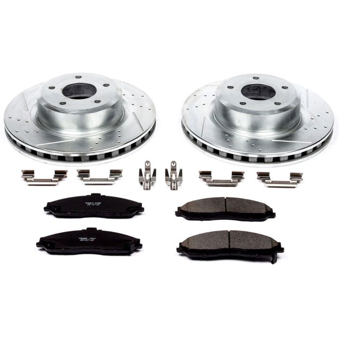 PWR-K2912, PowerStop Z23 Evolution Sport Brake Upgrade Kits for 2005-2006 GTO - K2912 in UAE, Dubai. Condition - new. Price ⁦1,630 AED⁩. Photo, seller contacts | AUTO.AE