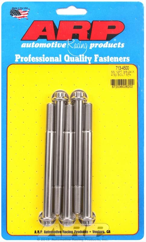 ARP-713-4500, ARP Stainless Steel Bolts 713-4500 в ОАЭ, Дубай. Состояние - новое. Цена ⁦140 AED⁩. Фото, контакты продавца | AUTO.AE