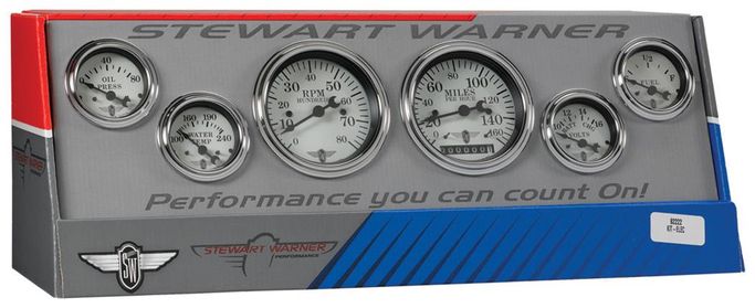 SWW-82222, Stewart Warner Wings Analog Gauge Boxed Kits 82222 в ОАЭ, Дубай. Состояние - новое. Цена ⁦4 810 AED⁩. Фото, контакты продавца | AUTO.AE