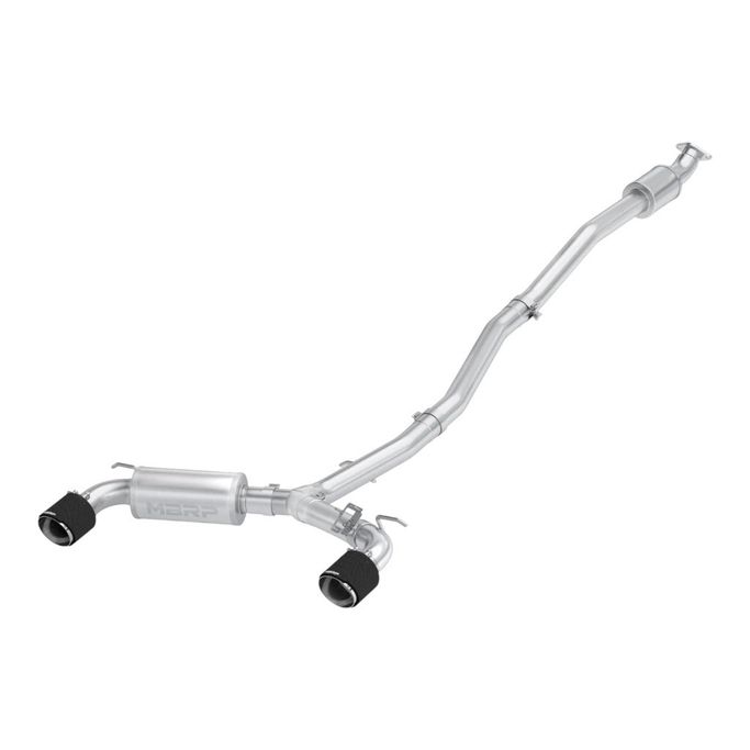 S47093CF, MBRP S47093CF Cat-Back 3" Armor Pro (T304 Stainless Steel / Dual with Carbon End Tips) for HYUNDAI Kona N 2.0L Turbo 2022-2023 in UAE, Dubai. Condition - new. Price ⁦8,370 AED⁩. Photo, seller contacts | AUTO.AE