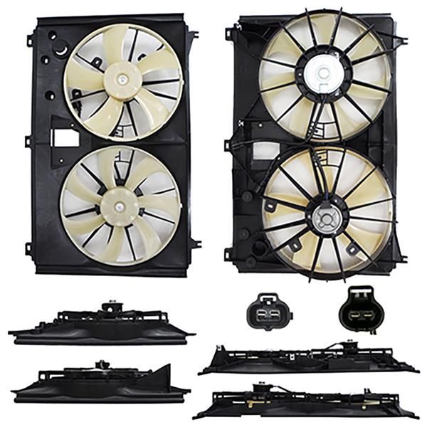 BDY-LX3115123, Body Parts Replacement Electric Cooling Fans for 2007-2014 LS460 - LX3115123 в ОАЭ, Дубай. Состояние - новое. Цена ⁦1 700 AED⁩. Фото, контакты продавца | AUTO.AE