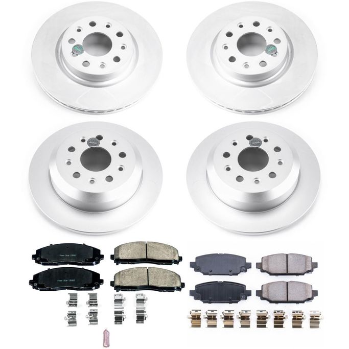PWR-CRK7939, PowerStop Z17 Evolution Plus GEOMET Coated Brake Kits for 2018-2024 WRANGLER - CRK7939 in UAE, Dubai. Condition - new. Price 1,990 AED. Photo, seller contacts | AUTO.AE