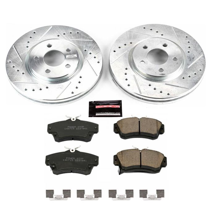 PWR-K1706, PowerStop Z23 Evolution Sport Brake Upgrade Kits for 2003-2005 NEON, 2003-2009 PT CRUISER - K1706 в ОАЭ, Дубай. Состояние - новое. Цена 1 050 AED. Фото, контакты продавца | AUTO.AE