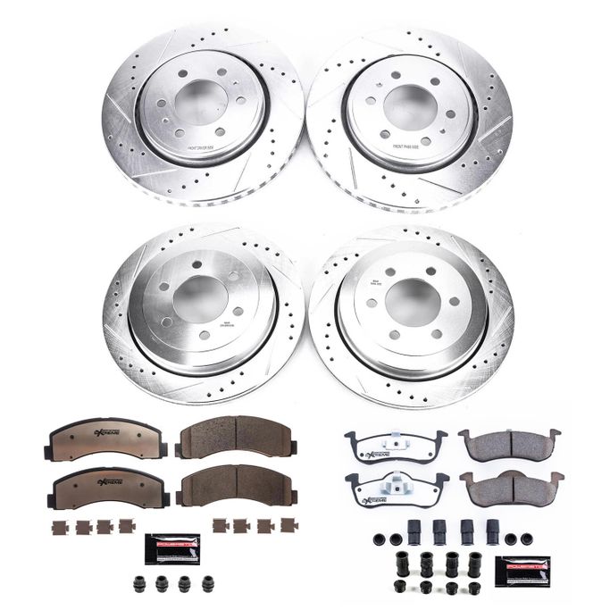 PWR-K5577-36, PowerStop Z36 Truck and Tow Brake Upgrade Kits for 2010-2017 EXPEDITION, NAVIGATOR - K5577-36 في الإمارات العربية المتحدة, دبي. Condition - new. Price ⁦3,130 AED⁩. Photo, seller contacts | AUTO.AE