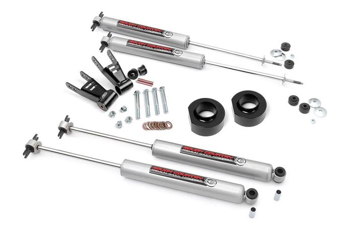 ROU-68030, Rough Country N3 Suspension Lift Kits for 1984-2001 CHEROKEE - 68030 в ОАЭ, Дубай. Состояние - новое. Цена ⁦1 440 AED⁩. Фото, контакты продавца | AUTO.AE